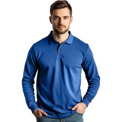 Classic Long sleeve Plain Polo Shirts - Stars & Stripes