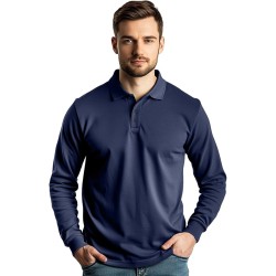 Classic Long sleeve Plain Polo Shirts - Stars & Stripes