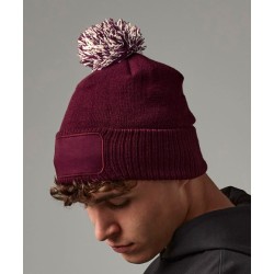 Plain Beanies Snowstar® patch beanie Beechfield 91g