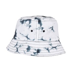 Batik dye reversible bucket hat