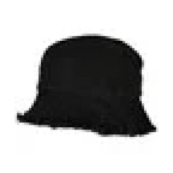 Open edge bucket hat