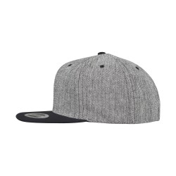 Melange Solid Snapback (6089MS)