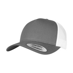 5-panel retro trucker 2-tone cap (6506T)