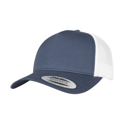 5-panel retro trucker 2-tone cap (6506T)
