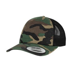 Camo Trucker Cap (6606C)