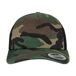 Camo Trucker Cap (6606C)