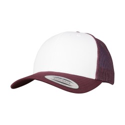 Retro Trucker Cap – Coloured Front Snapback (6606CF)