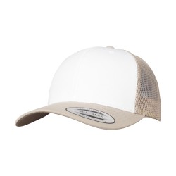 Retro Trucker Cap – Coloured Front Snapback (6606CF)
