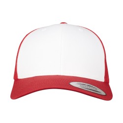 Retro Trucker Cap – Coloured Front Snapback (6606CF)