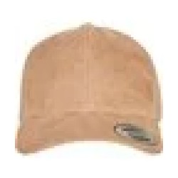Imitation suede leather trucker cap (6606SU)