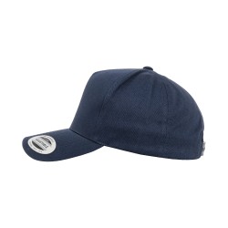 5-Panel Curved Classic Snapback – Flexfit by Yupoong 7707