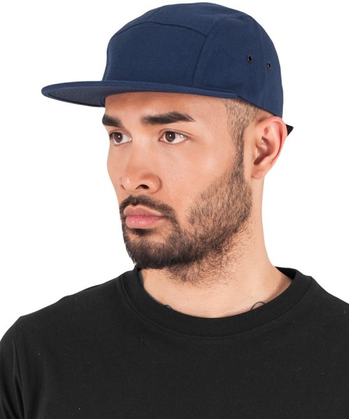 Classic 5-Panel Jockey Cap – Flexfit by Yupoong 7005