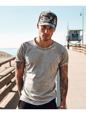 Camo Trucker Cap (6606C)