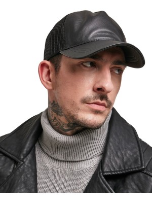 Leather trucker