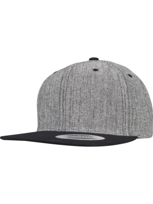 Melange Solid Snapback (6089MS)
