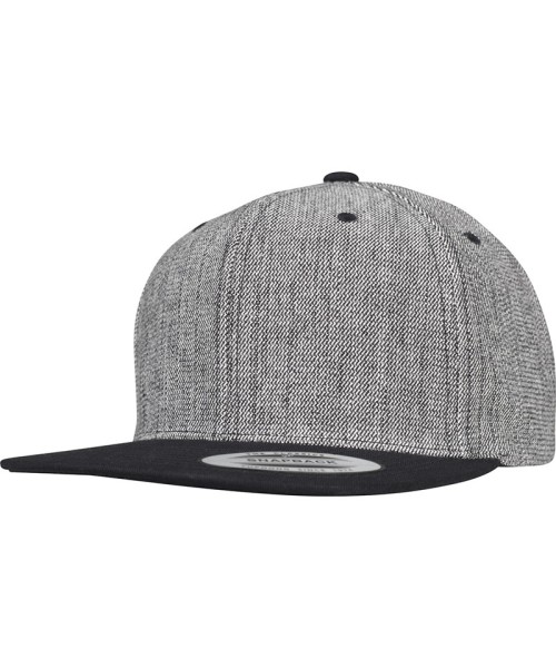 Melange Solid Snapback (6089MS)