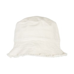 Open edge bucket hat