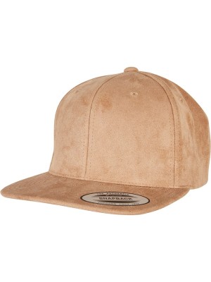 Imitation suede leather snapback (6089SU)