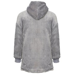 the Kids Ribbon Oversized Cosy Reversible Sherpa Hoodie