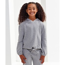 Kids TriDri® recycled cropped oversize hoodie 280gsm