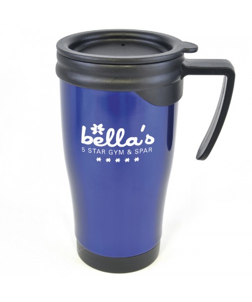 Personalised Dali Metal Colour Travel Mug