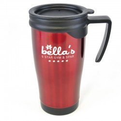 Personalised Dali Metal Colour Travel Mug