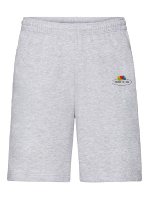 Plain Vintage shorts with small logo print Shorts Fruit of the Loom 240 GSM
