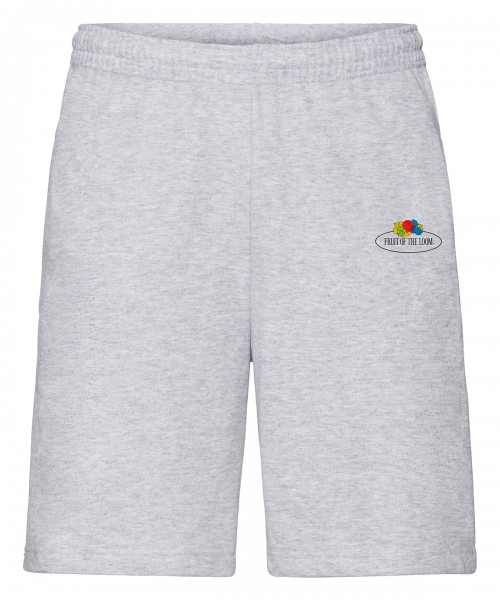Plain Vintage shorts with small logo print Shorts Fruit of the Loom 240 GSM