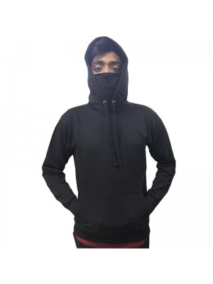 Ninja Face Mask Pullover Hoodie - Stars & Stripes