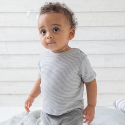 Sustainable & Organic T-Shirts Baby stripy T Kids  Ecological BABYBUGZ brand wear