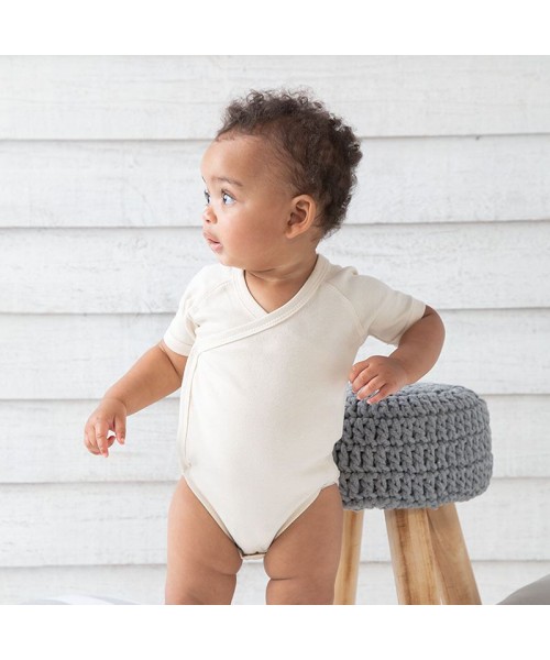 Sustainable & Organic Babywear Baby organic kimono bodysuit Kids  Ecological BABYBUGZ brand wear