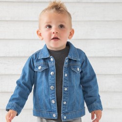 Sustainable & Organic Jackets Baby Rocks denim jacket Kids  Ecological BABYBUGZ brand wear