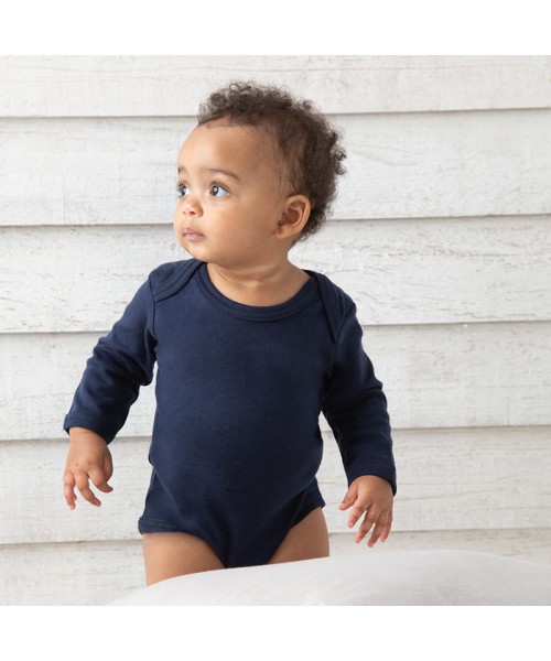 Sustainable & Organic Babywear Baby organic long sleeve bodysuit Kids  Ecological BABYBUGZ brand wear