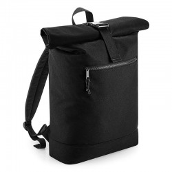 Sustainable & Organic Bags Recycled rolled-top backpack   Ecological BagBase brand wear