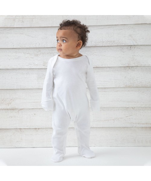 Sustainable & Organic Babywear Baby organic envelope sleepsuit with mitts Kids  Ecological BABYBUGZ brand wear