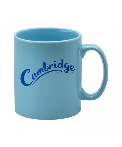  Personalised Cambridge Mug -  Light Blue