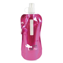 Personalised Metallic Fold Up Bottle