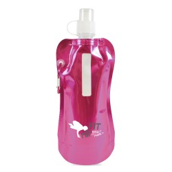 Personalised Metallic Fold Up Bottle