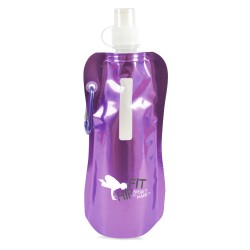 Personalised Metallic Fold Up Bottle