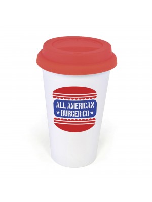 Personalised Plastic Take Out Mug