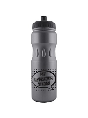  Personalised Teardrop 750ml Bottle Black