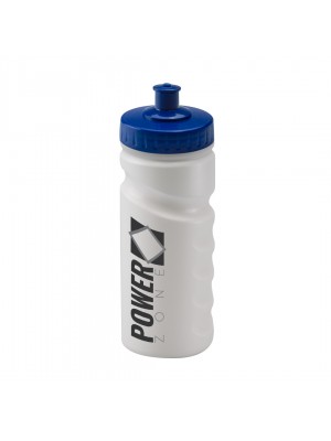  Personalised Sports Bottle 500ml White