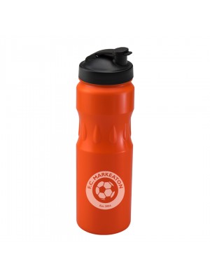 Personalised Teardrop Sports Orange 750ml