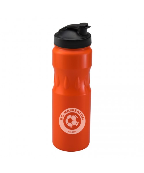 Personalised Teardrop Sports Orange 750ml