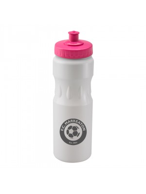 Personalised Teardrop Sports White 750ml