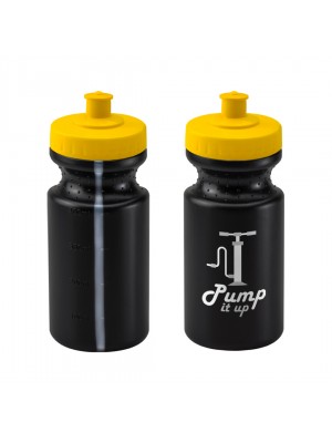 Personalised Viz Sports Bottle 500ml Black