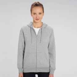 Sustainable & Organic Sweatshirts Unisex Connector essential zip-thru hoodie sweatshirt (STSU820) Adults  Ecological STANLEY/STELLA brand wear