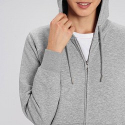 Sustainable & Organic Sweatshirts Unisex Connector essential zip-thru hoodie sweatshirt (STSU820) Adults  Ecological STANLEY/STELLA brand wear