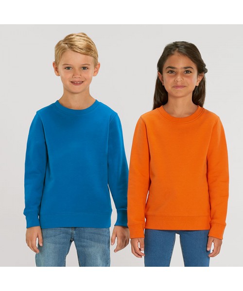 Sustainable & Organic Sweatshirts Kids mini Changer iconic crew neck sweatshirt (STSK913) Kids  Ecological STANLEY/STELLA brand wear