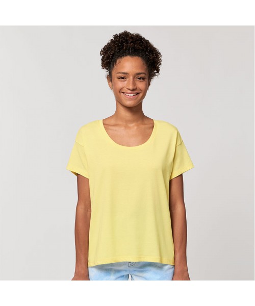 Sustainable & Organic T-Shirts Women's Stella Chiller scoop neck relaxed fit t-shirt (STTW036) Adults  Ecological